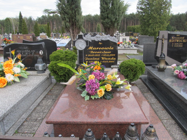 Grób Janina Marzec