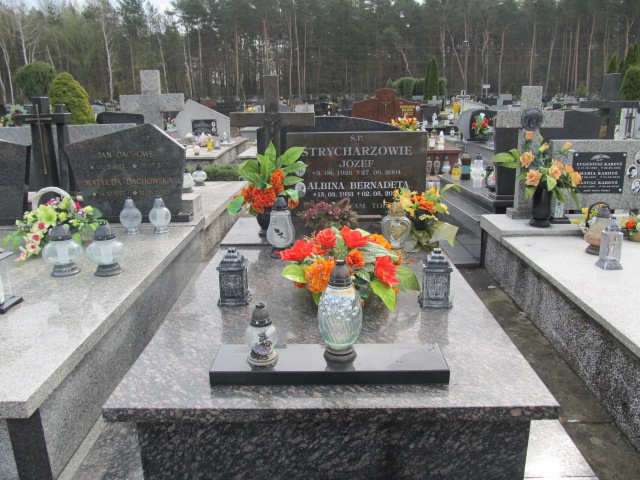 Grób Albina Strycharz