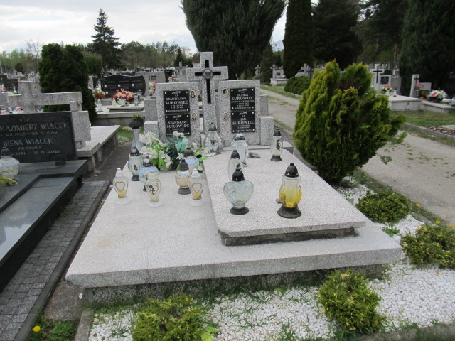Grób Stanisława Surowiec