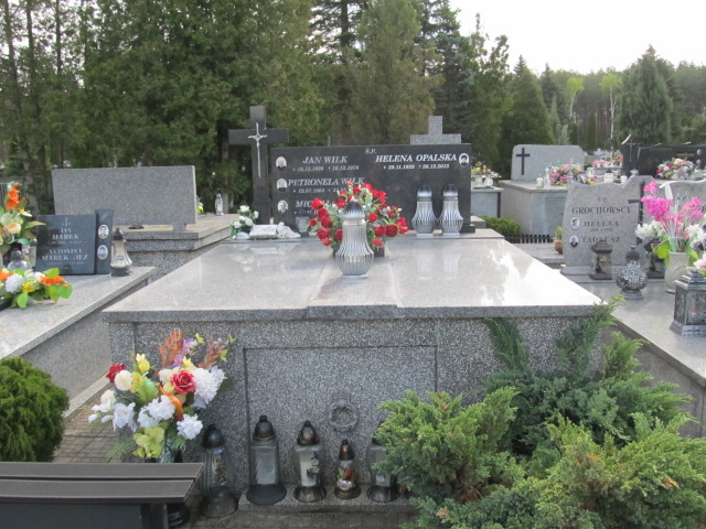Grób Jan Wilk