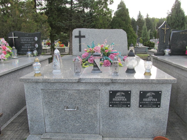Grób Antonina Sierpina
