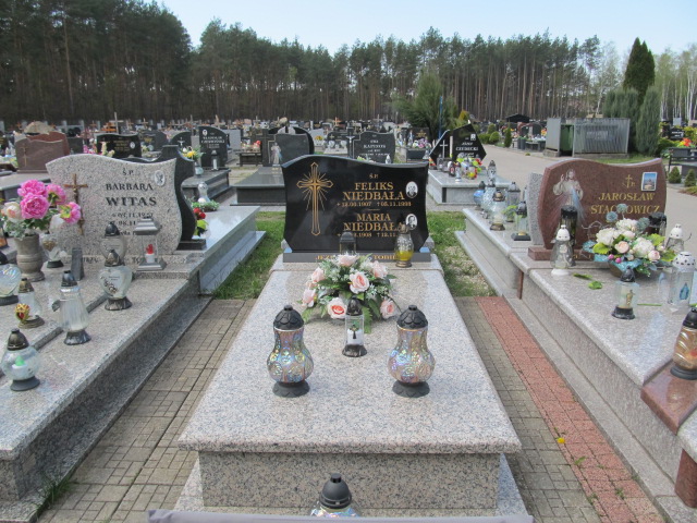 Grób Maria Niedbała 