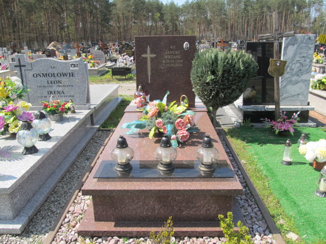 Grób Janusz Wrzask