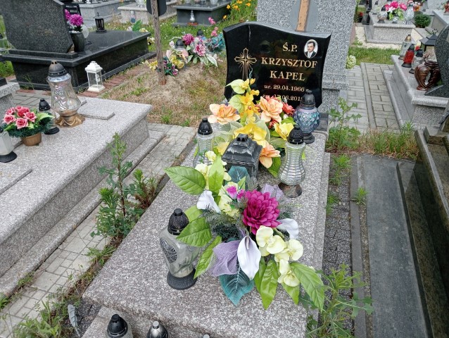 Grób Krzysztof Kapel