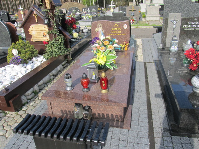 Grób Zofia Gołąb