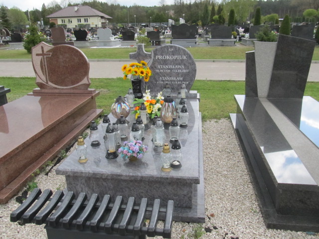 Grób Stanisława Prokopiuk